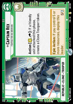 Captain Rex, Fighting For His Brothers⁣ - Twilight of the Republic⁣ (Rare)⁣ [007]