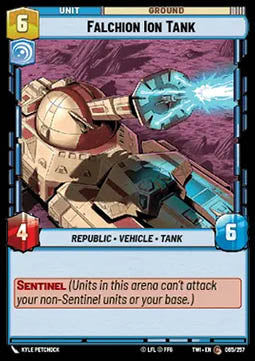 Falchion Ion Tank⁣ - Twilight of the Republic⁣ (Common)⁣ [065]