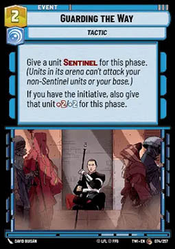 Guarding the Way⁣ - Twilight of the Republic⁣ (Common)⁣ [074]