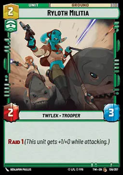 Ryloth Militia⁣ - Twilight of the Republic⁣ (Common)⁣ [108]