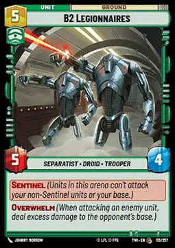 B2 Legionnaires⁣ - Twilight of the Republic⁣ (Common)⁣ [113]