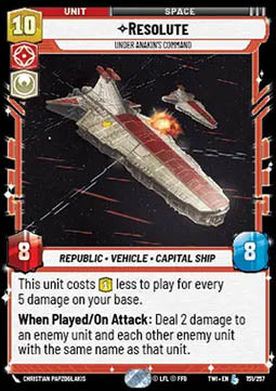Resolute, Under Anakin's Command⁣ - Twilight of the Republic⁣ (Legendary)⁣ [151]