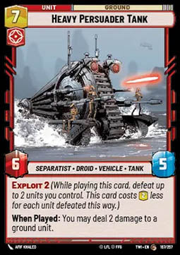 Heavy Persuader Tank⁣ - Twilight of the Republic⁣ (Common)⁣ [167]