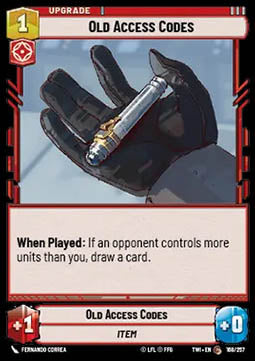 Old Access Codes⁣ - Twilight of the Republic⁣ (Common)⁣ [168]