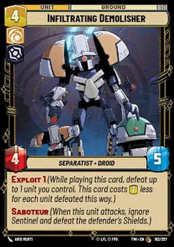 Infiltrating Demolisher⁣ - Twilight of the Republic⁣ (Common)⁣ [182]