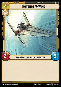 Hotshot V-Wing⁣ - Twilight of the Republic⁣ (Common)⁣ [209]