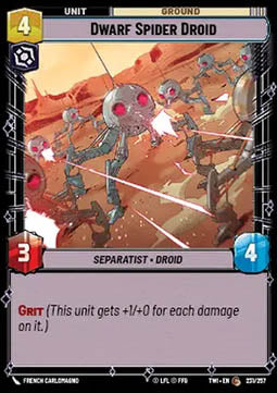 Dwarf Spider Droid⁣ - Twilight of the Republic⁣ (Common)⁣ [231]