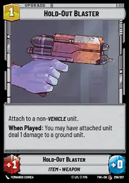 Hold-Out Blaster⁣ - Twilight of the Republic⁣ (Common)⁣ [256]