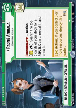 Padmé Amidala, Serving the Republic (V.1)⁣ - Twilight of the Republic: Extras⁣ (Common)⁣ [283]
