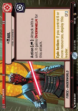 Maul, A Rival in Darkness (V.1)⁣ - Twilight of the Republic: Extras⁣ (Common)⁣ [284]