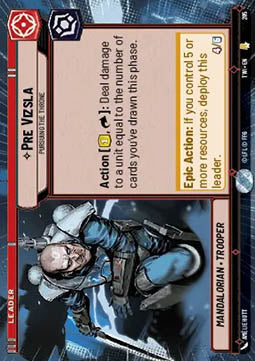 Pre Vizsla, Pursuing the Throne (V.1)⁣ - Twilight of the Republic: Extras⁣ (Rare)⁣ [285]