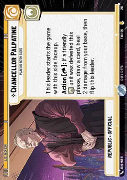 Chancellor Palpatine // Darth Sidious, Playing Both Sides (V.1)⁣ - Twilight of the Republic: Extras⁣ (Rare)⁣ [292]