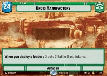 Droid Manufactory⁣ - Twilight of the Republic: Extras⁣ (Rare)⁣ [297]
