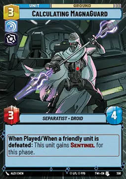 Calculating MagnaGuard⁣ - Twilight of the Republic: Extras⁣ (Uncommon)⁣ [306]