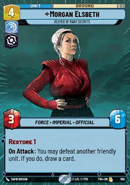 Morgan Elsbeth, Keeper of Many Secrets⁣ - Twilight of the Republic: Extras⁣ (Rare)⁣ [308]