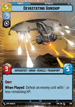 Devastating Gunship⁣ - Twilight of the Republic: Extras⁣ (Common)⁣ [309]