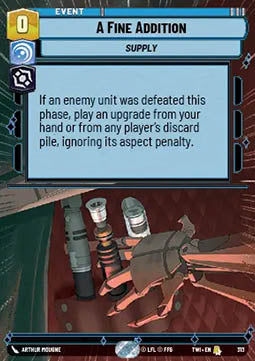 A Fine Addition⁣ - Twilight of the Republic: Extras⁣ (Rare)⁣ [313]