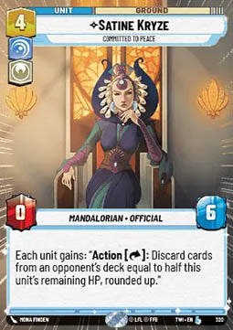 Satine Kryze, Committed to Peace⁣ - Twilight of the Republic: Extras⁣ (Legendary)⁣ [320]