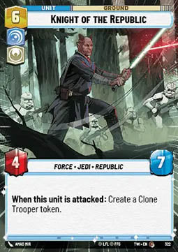 Knight of the Republic⁣ - Twilight of the Republic: Extras⁣ (Common)⁣ [322]