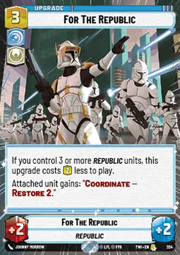 For The Republic⁣ - Twilight of the Republic: Extras⁣ (Rare)⁣ [324]