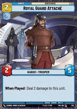 Royal Guard Attaché⁣ - Twilight of the Republic: Extras⁣ (Common)⁣ [332]