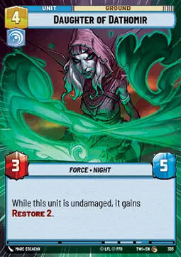Daughter of Dathomir⁣ - Twilight of the Republic: Extras⁣ (Common)⁣ [335]