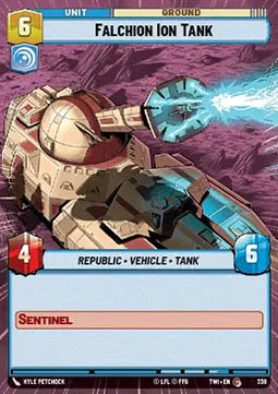 Falchion Ion Tank⁣ - Twilight of the Republic: Extras⁣ (Common)⁣ [338]