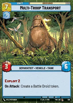 Multi-Troop Transport⁣ - Twilight of the Republic: Extras⁣ (Common)⁣ [339]