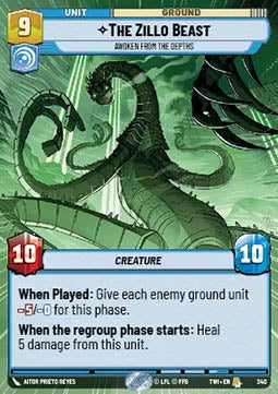 The Zillo Beast, Awoken From The Depths⁣ - Twilight of the Republic: Extras⁣ (Rare)⁣ [340]