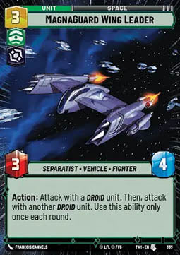 MagnaGuard Wing Leader⁣ - Twilight of the Republic: Extras⁣ (Uncommon)⁣ [355]