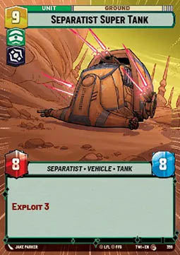 Separatist Super Tank⁣ - Twilight of the Republic: Extras⁣ (Common)⁣ [359]