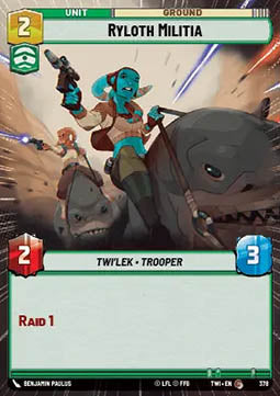 Ryloth Militia⁣ - Twilight of the Republic: Extras⁣ (Common)⁣ [378]