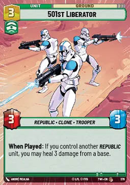 501st Liberator⁣ - Twilight of the Republic: Extras⁣ (Common)⁣ [379]