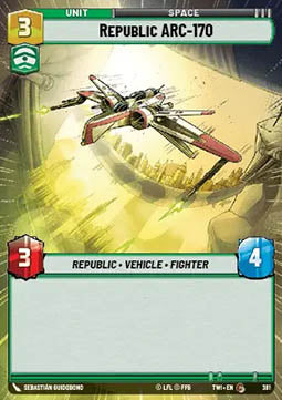 Republic ARC-170⁣ - Twilight of the Republic: Extras⁣ (Common)⁣ [381]