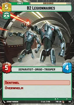 B2 Legionnaires⁣ - Twilight of the Republic: Extras⁣ (Common)⁣ [383]