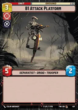 B1 Attack Platform⁣ - Twilight of the Republic: Extras⁣ (Common)⁣ [401]