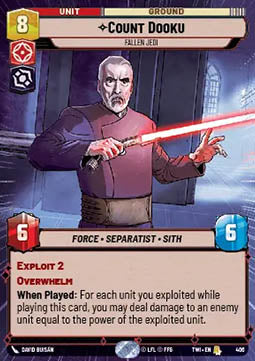 Count Dooku, Fallen Jedi⁣ - Twilight of the Republic: Extras⁣ (Rare)⁣ [406]