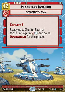 Planetary Invasion⁣ - Twilight of the Republic: Extras⁣ (Legendary)⁣ [444]