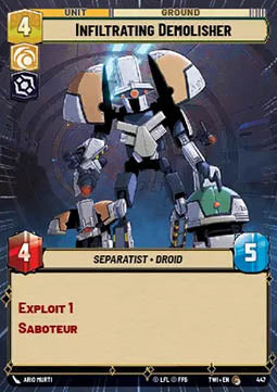 Infiltrating Demolisher⁣ - Twilight of the Republic: Extras⁣ (Common)⁣ [447]