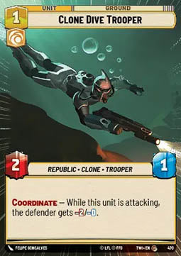 Clone Dive Trooper⁣ - Twilight of the Republic: Extras⁣ (Common)⁣ [470]