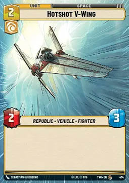 Hotshot V-Wing⁣ - Twilight of the Republic: Extras⁣ (Common)⁣ [474]