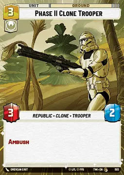Phase II Clone Trooper⁣ - Twilight of the Republic: Extras⁣ (Common)⁣ [503]
