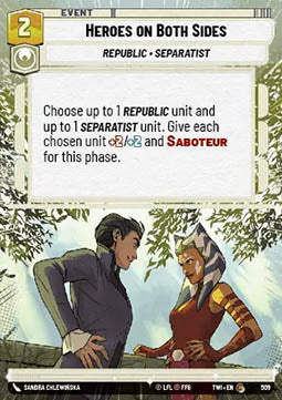 Heroes on Both Sides⁣ - Twilight of the Republic: Extras⁣ (Common)⁣ [509]