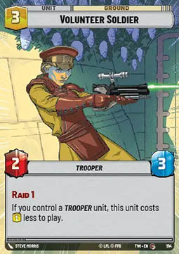 Volunteer Soldier⁣ - Twilight of the Republic: Extras⁣ (Common)⁣ [514]