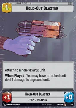 Hold-Out Blaster⁣ - Twilight of the Republic: Extras⁣ (Common)⁣ [516]