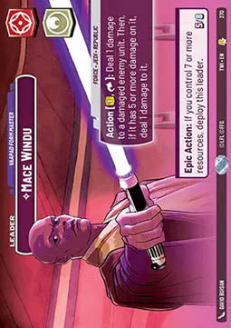 Mace Windu, Vaapad Form Master (V.2)⁣ - Twilight of the Republic: Extras⁣ (Rare)⁣ [270]
