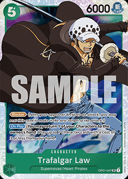 Trafalgar Law (OP01-047) (V.1)⁣ - The Best⁣ (Super Rare)⁣ [OP01-047]