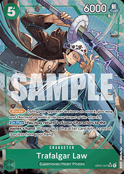 Trafalgar Law (OP01-047) (V.2) - The Best (Alternate Art) [PRB01-OP01-047]