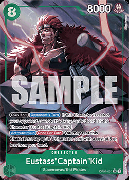 Eustass"Captain"Kid (OP01-051) (V.2)⁣ - The Best⁣ (Alternate Art)⁣ [OP01-051]