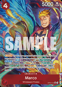Marco (OP02-018) (V.4)⁣ - The Best⁣ (Alternate Art)⁣ [OP02-018]